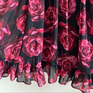 Floral, Frilled Summer Dress